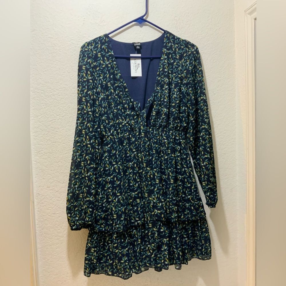 IJOAH mini dress green  Small NWT